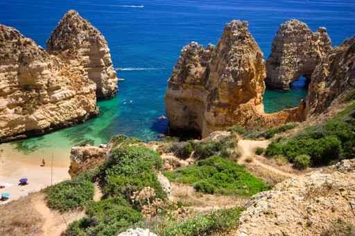 Algarve Rock Coast Portugal Wall Decal