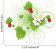 strawberry Wall Decal