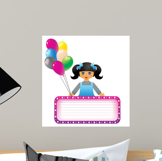 Girl with Balloons