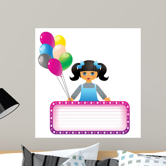 Girl with Balloons