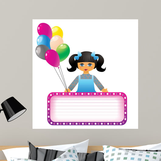 Girl with Balloons