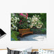 Garden Bench Wall Decal