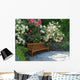 Garden Bench Wall Decal