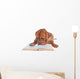 Dog Reading a Book Wall Decal