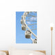 Detail of ferris wheel in Divo Ostrov amusement park Wall Mural