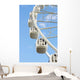 Detail of ferris wheel in Divo Ostrov amusement park Wall Mural