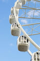 Detail of ferris wheel in Divo Ostrov amusement park Wall Mural