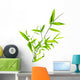 Bamboo leaves Wall Decal
