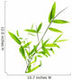 Bamboo leaves Wall Decal