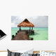 Caribbean Footbridge Wall Decal