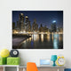Chicago Beach Night Wall Mural