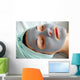 Beauty Mask Wall Mural