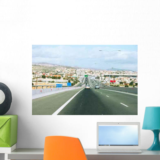 Road Cyprus Wall Decal