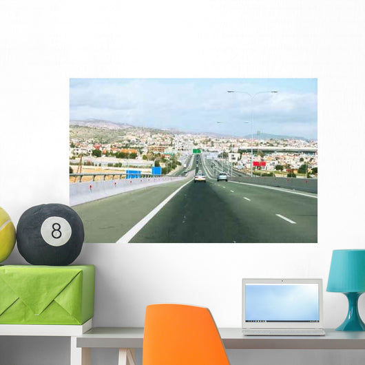 Road Cyprus Wall Decal