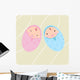 Happy Baby Cartoons Wall Mural