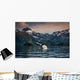 COMPOSITE Breaching Humpback whale in Prince William Sound Wall Mural
