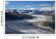 Aerial view of a meandering glacier within Lake Clark Pass Wall Mural