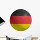 Soccerball German Flag Wall Decal