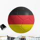 Soccerball German Flag Wall Decal