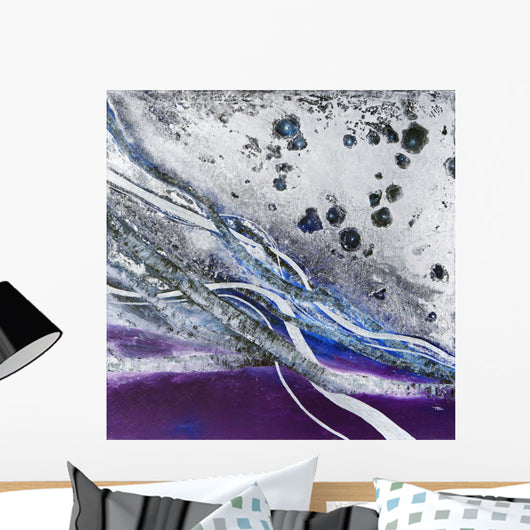 Painting with strands intertwined Wall Mural