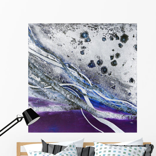 Painting with strands intertwined Wall Mural