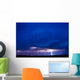 Thunderstorm over Town Wall Decal