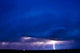 Thunderstorm over Town Wall Decal