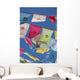 Prayer flags in the breeze Wall Mural