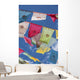Prayer flags in the breeze Wall Mural