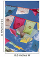 Prayer flags in the breeze Wall Mural