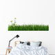 Green Grass and Daisy Wall Decal