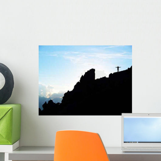 Mountain Ridge Wall Decal