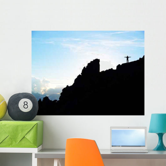 Mountain Ridge Wall Decal
