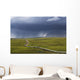 Scenic view of the Trans Alaska Oil Pipeline from the Haul Road Wall Mural