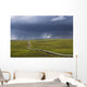 Scenic view of the Trans Alaska Oil Pipeline from the Haul Road Wall Mural