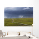 Scenic view of the Trans Alaska Oil Pipeline from the Haul Road Wall Mural