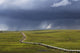 Scenic view of the Trans Alaska Oil Pipeline from the Haul Road Wall Mural