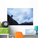 Swiss biologist and photographer climbing Wall Mural