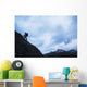 Swiss biologist and photographer climbing Wall Mural