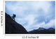 Swiss biologist and photographer climbing Wall Mural