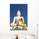 Wat Doi Kham Temple Buddha Wall Mural