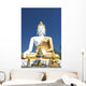 Wat Doi Kham Temple Buddha Wall Mural