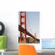 Tour boats cross under Golden Gate Bridge, viewed Wall Mural