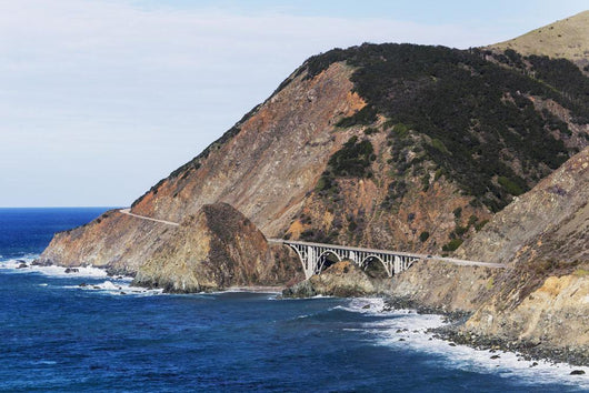 Big Creek Bridge from California Route 1 on the Big Sur Coast Wall Mural