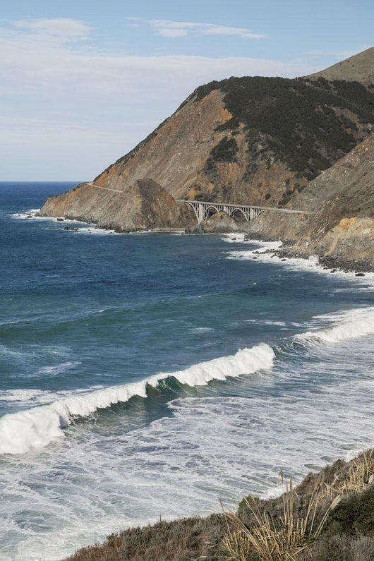 Big Creek Bridge from California Route 1 on the Big Sur Coast Wall Mural