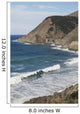Big Creek Bridge from California Route 1 on the Big Sur Coast Wall Mural