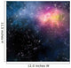 Starry Background of Deep Outer Space Wall Mural
