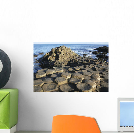 The lunar-like landscape of Giant's Causeway Wall Mural