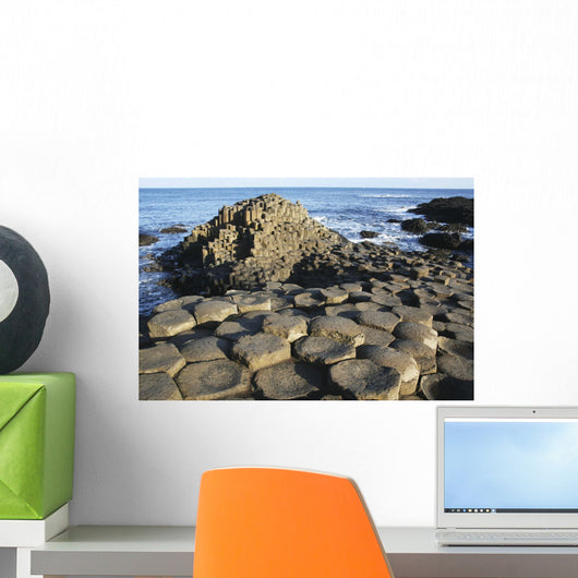 The lunar-like landscape of Giant's Causeway Wall Mural