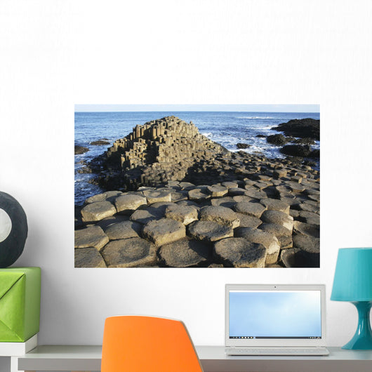The lunar-like landscape of Giant's Causeway Wall Mural